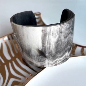 Horn cuff bracelet
